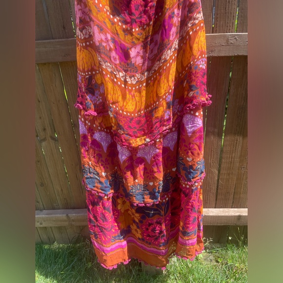 Farm Rio Tiered Maxi Dress - Picture 6 of 8